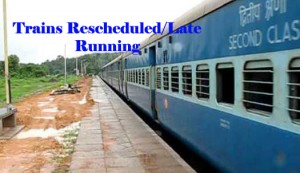 indian railway rescheduled trains list 29th March