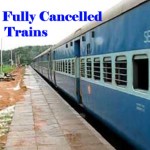 Fully Cancel Trains list available here